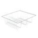 Metaltex Lipsia Luxy compacte spoelmand in chroom-look