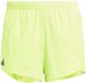 Adidas Adizero Essential Hardloopshorts Heren Limoen Maat L