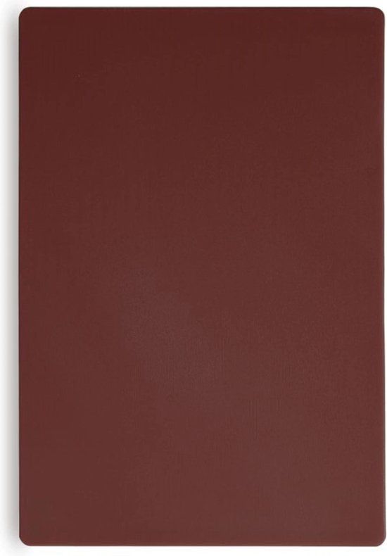 Hendi Snijplank HACCP - HDPE kunststof - 450x300 mm - bruin