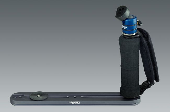 Novoflex Flash Griff - Zwart/Blauw