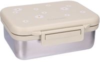 Kidzroom Nostalgia Broodtrommel - RVS lunchbox kinderen - Incl. divider - 1,8 liter - Groen