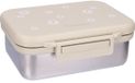 Kidzroom Nostalgia Broodtrommel - RVS lunchbox kinderen - Incl. divider - 1,8 liter - Groen