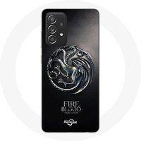 Maniacase Samsung Galaxy A33 5G Game Of Thrones Targaryen van vuur en bloed