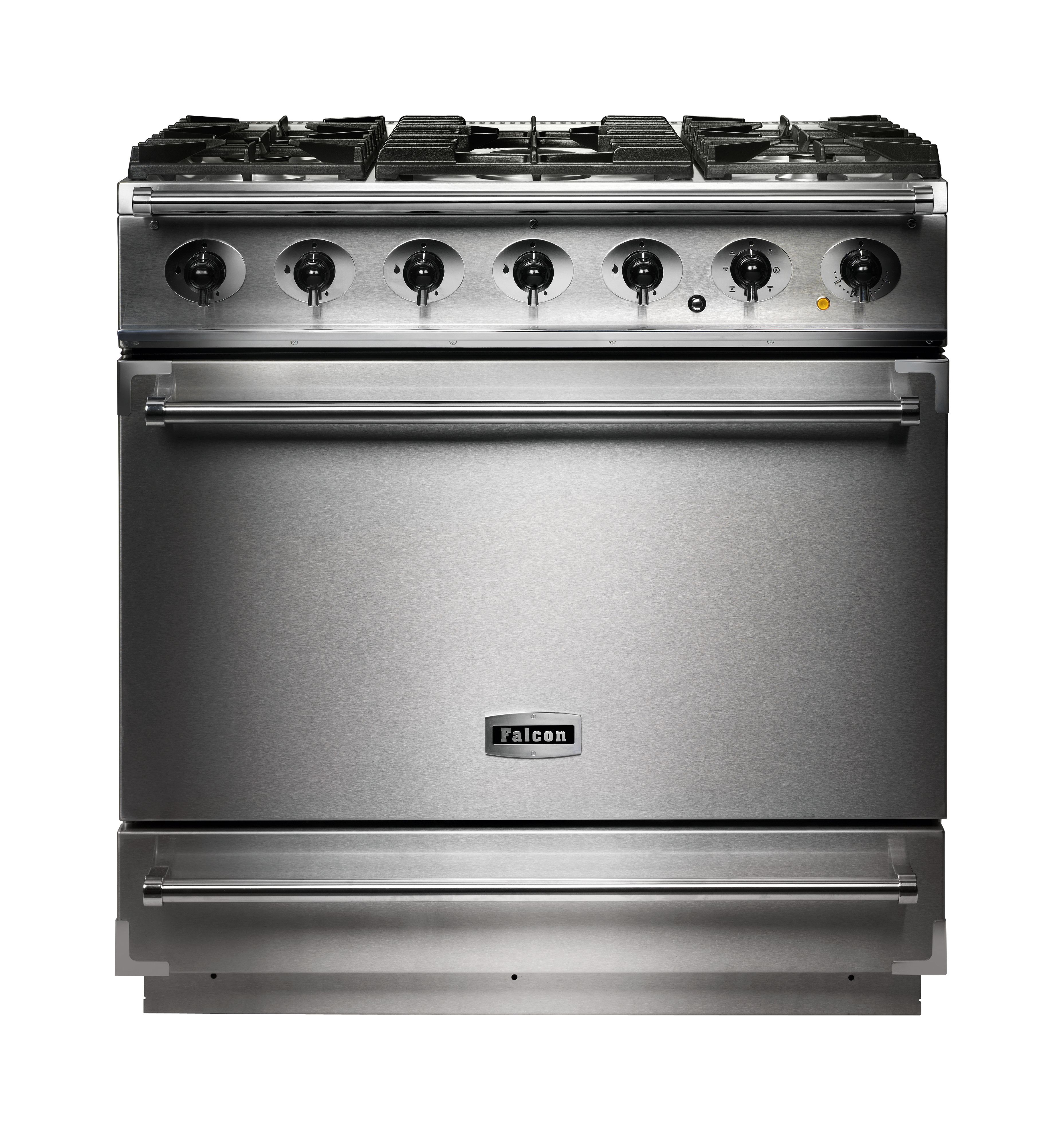 Falcon 900S Range-fornuis - 90cm - RVS - Gas & Elektrisch