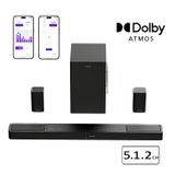 ULTIMEA Skywave F40 Soundbar mit Dolby Atmos, 360° SurroundX Audio mit nach oben gerichteten Kanälen, 460W