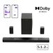 ULTIMEA Skywave F40 Soundbar mit Dolby Atmos, 360° SurroundX Audio mit nach oben gerichteten Kanälen, 460W