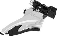 Shimano Cues FD-U4000-M Side Swing Voorderailleur Transparant 2x9/10s Mountainbike Polyester Zilver