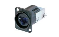 Neutrik NE8FDY-C6-B - Connecteur - Aluminium, Noir