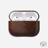 Nomad Modern Lederen Hoesje AirPods Pro 3 - Bruin
