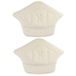 Icecat 2 protège-talons souples pour chaussures, baskets et talons aiguilles - Beige / 5mm