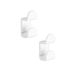 Gedy - 2 PCS Crochets BLANC 2900