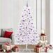 Prolenta Maison Exclusive Kunstkerstboom, inklapbaar, wit, 210 cm, PVC en staal