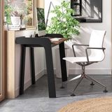TemaHome Bureau Maja 105cm - Zwart/Walnoot