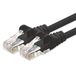 1aTTack.de CAT5e netwerkkabel, 2x RJ45-connectoren, UTP-netwerkpatchkabel, 50 m, zwart