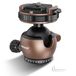 Neewer Statief Ball Head Mount Adapter, Low Profile Statief Hoofd Camera Ball Mount, Quick Lock met 1/4" QR-plaat Compatibel met Peak Design Capture Camera Clip, 360° Pan 90° Tilt, Max Belasting 22