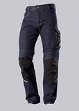 ERROR: BP Worker-jeans Mit -kniezakken 1972-031 Katoen Slim Fit Mannen Deep Blue, Stone
