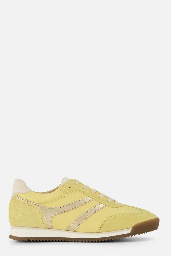 Gabor Lage sneakers geel Leer
