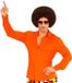 Widmann Hippie Kostuum Groovy Garry 70s Heren Shirt Oranje Man Large / XL
