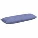 vidaXL Coussin de dossier Jean Bleu 140 x 19 x 50 cm Tissu