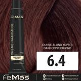 Femmas (6.4) - Haarverf - Donkerblond Koper - 100ml
