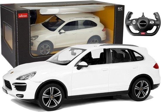 Viking Choice RC auto - Porsche Cayenne Turbo - Wit - 33,5 cm