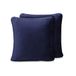 Amago - Kussensloop, set van 2, Kasjmier Gevoel, 50 x 50 cm - Marineblauw