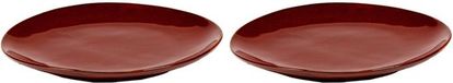 Serax La Mère Assiette à petit-déjeuner Ø20 cm Set de 2 Rouge vénitien