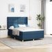 Prolenta Maison Exclusive - Boxspringbed met hoofdeinde, blauw, 140 x 200 cm, gestoffeerd