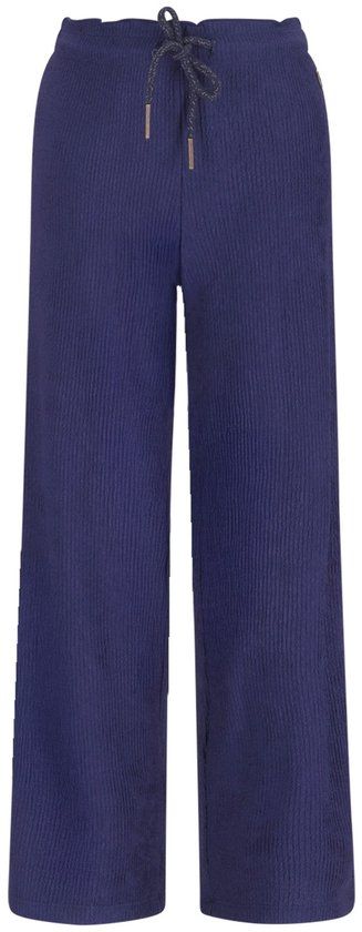 Like Flo Fenna Flo girls satin plissé pants Navy Maat 104