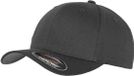 Flexfit Wooly Combed Unisex Cap - donkergrijs - XS-S