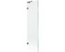 Mexen Lunar L paroi de douche 1 porte 50 x 150 cm, transparent, gun metal