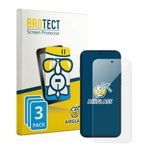 BROTECT Screenprotector 3 Stuks voor Oppo Find X10 Pro Max Beschermglas Transparant