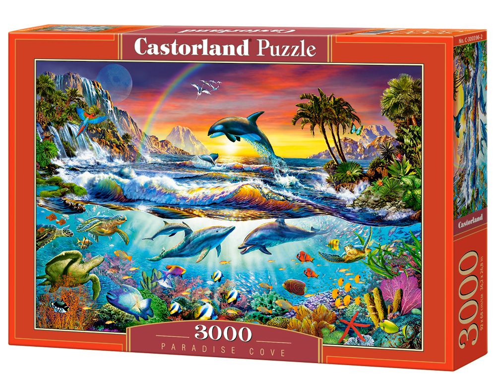 Castorland Paradise Cove Legpuzzel - 3000 stukjes - Multicolor