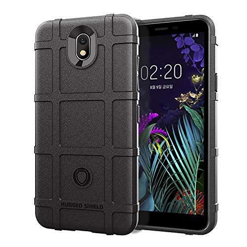 Custodia Custodia® stevige en flexibele hoes voor LG K30 2019, LG K30 2019, zwart