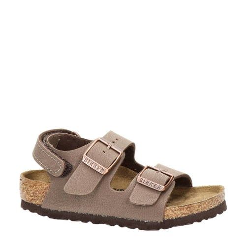 Birkenstock sandalen taupe Bruin Jongens Imitatieleer Effen - maat 28