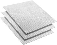 vidaXL Spiegel Mozaïek Tegel Geometrisch 3 st zilver 30 x 30 cm Glas