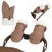 Lionelo Handmuff Oli – Kinderwagen handmoffen – Warme water- en winddichte handschoenen voor duwstang – Universele maat – Magnetische bevestiging – Zachte Shu-voering – Winter handwarmer voor buggy en wandelwagen – Warm comfort voor koude winterdagen