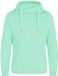 Just Hoods Cross Neck Hoodie JH021 - PEPPERMINT - XS