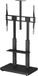 XTRArm Duolite Verrijdbare TV Vloerstandaard Zwart