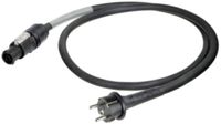 Neutrik 1027576 Aansluitkabel Stroom Zwart 1.50 m