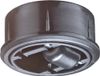 BS Rollen Kunststof klok | d. 65 mm draagvermogen 50 kg | inpersdiepte 18 mm | harde legplanken | 1 stuk - G87.065