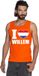 Bellatio Decorations Oranje I love Willem tanktop shirt/ singlet heren - Oranje Koningsdag/ Holland supporter kleding L