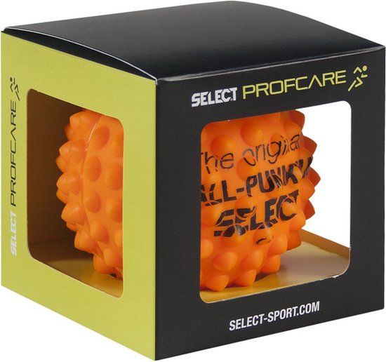 Select Kleine Massagebal 1 stuk - Blessurepreventie - oranje