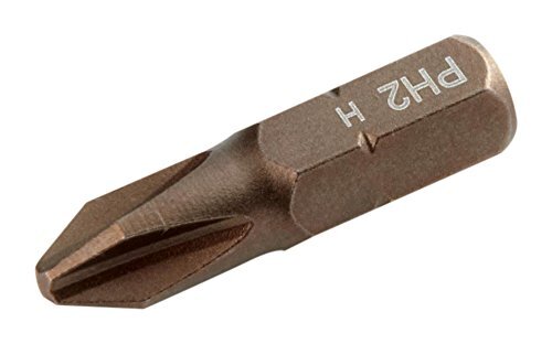 Sam outillage E-111-F6,5 bits voor harde materialen, gleuf 6,5 mm, bruin, 3 stuks