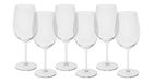 Excelsa Sommelier set met 6 glazen steelglazen, glas, inhoud 530 ml.