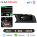Autoradio Carplay 8.8" Android 14 6+128GB avec navigation GPS, Wi-Fi, 4G et Bluetooth, adapté pour Audi A5 (2009-2016), processeur 8 cœurs