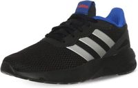 Adidas Nebzed Lage Sneakers Mannen Zwart/Zilver/Blauw Maat 41 1/3