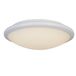 Searchlight Knutsford - plafonnier - Ø 31 x 9 cm - 14W LED inclus - IP44 - blanc et opale
