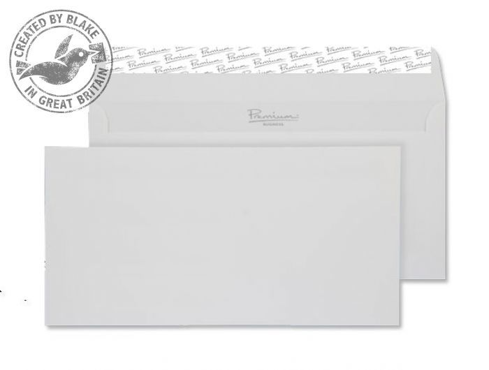 Blake Premium Business DL Envelopes - White - 110 x 220 mm - 120 g/m² - Pack of 50