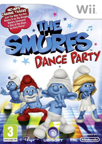 Ubisoft de smurfen dance party Nintendo Wii